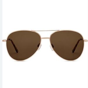 PEEPERS NWT ultra violet blue light reading sun glasses -gold -2.00